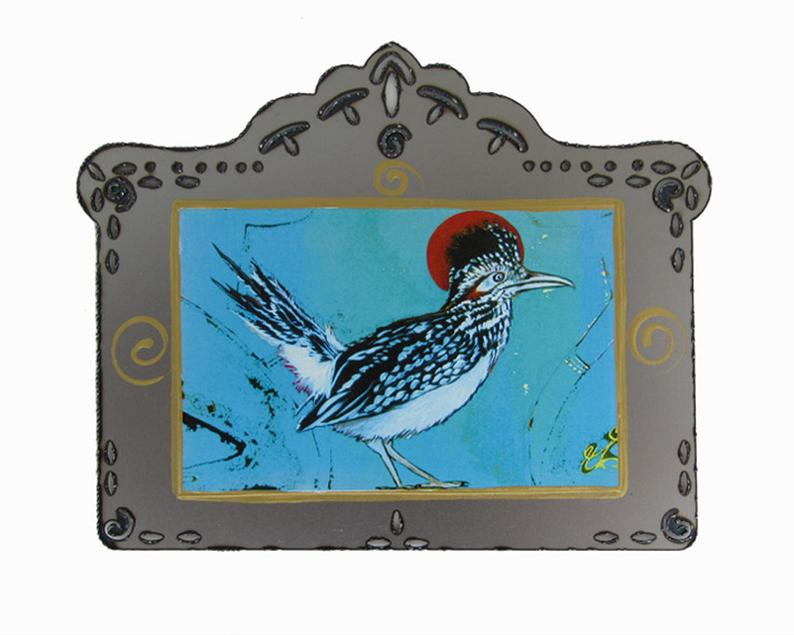 794x635 Desert Roadrunner Saint Roadrunner Art Wildlife Etsy