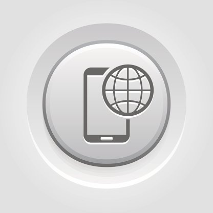 416x416 International Roaming Icon Premium Clipart