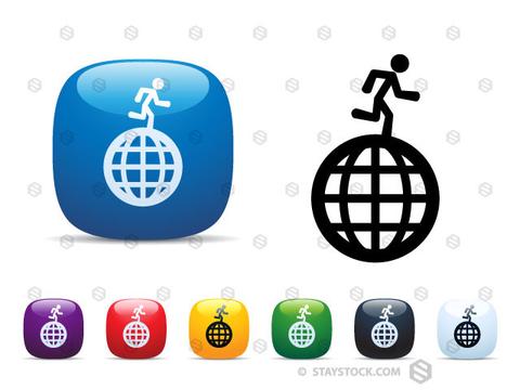 480x360 Global Roaming Icon Set Staystock