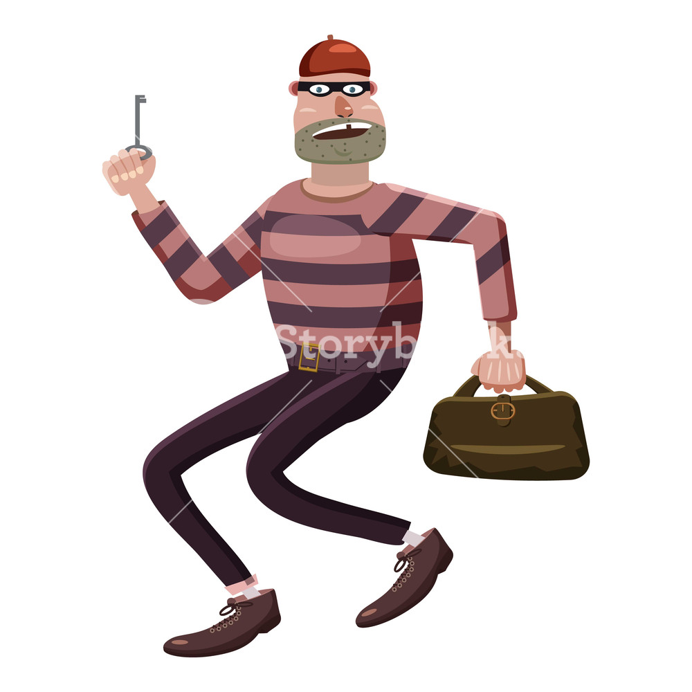 1000x1000 Robber Icon Cartoon Illustration Of Robber Vector Icon For Web