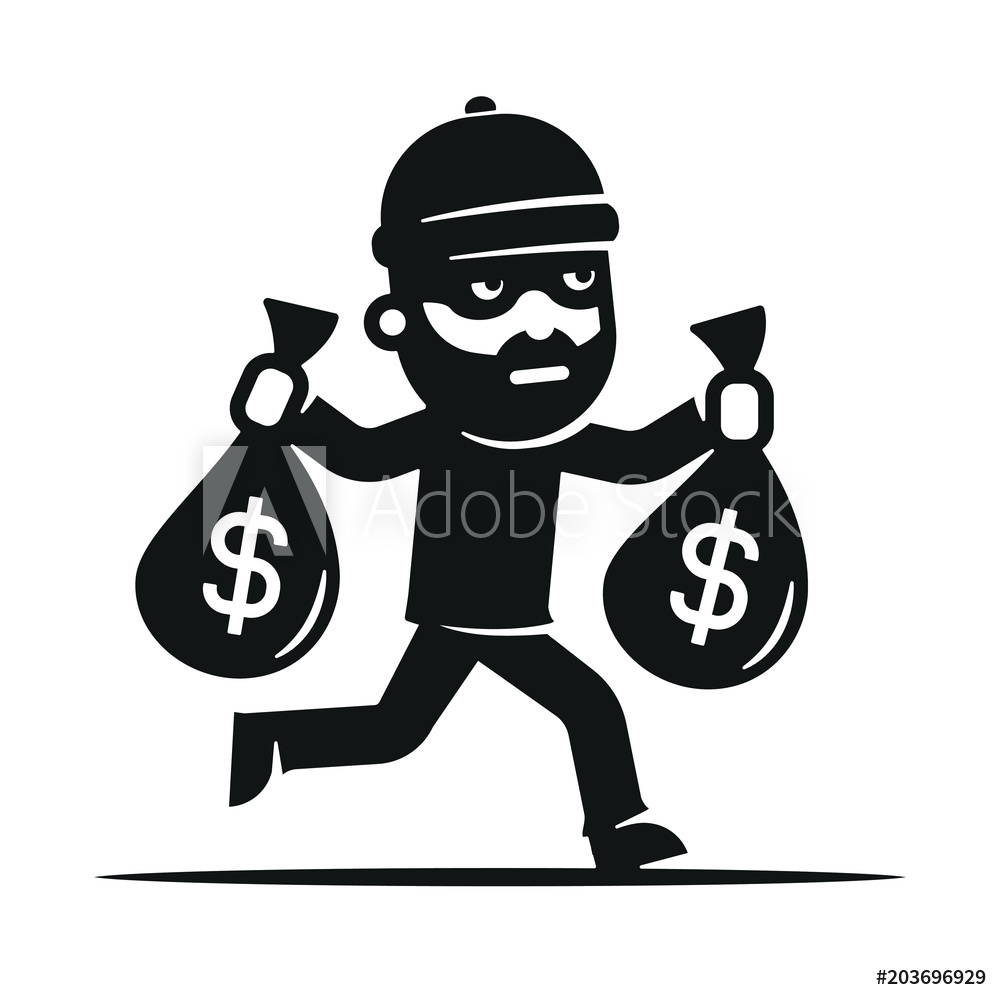 1000x1000 Thief Stole The Money Robber Icon Bandit