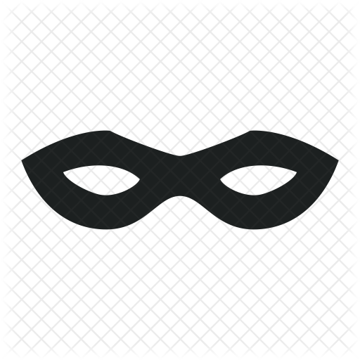 512x512 Robin Hood Mask Icon Of Glyph Style