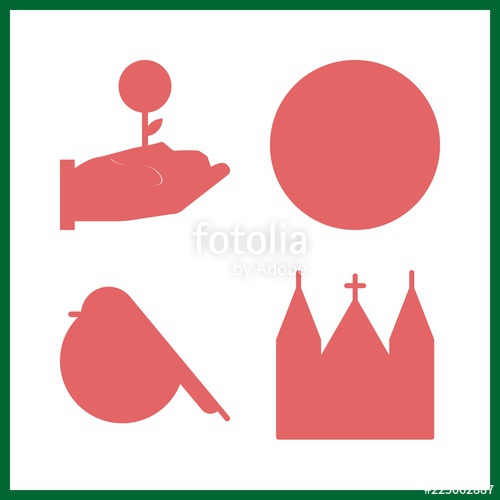Small Icon Vector Illustration Small Set Growth And Robin 500x500 Small Icon Vector Illustration Small Set Growth And Robin
