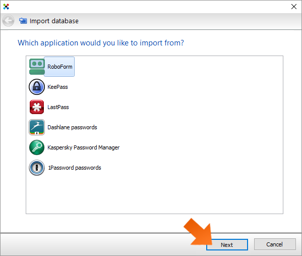 599x507 How To Import Your Passwords From Roboform On Windows