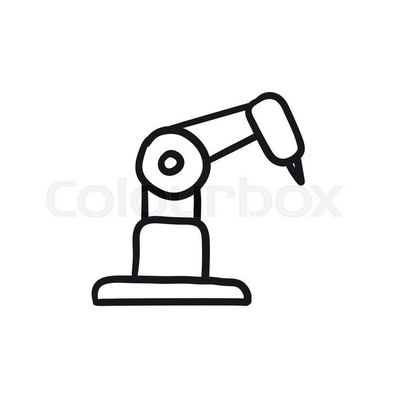 Industrial Mechanical Robot Arm Vector Stock Vector Colourbox 800x800 Industrial Mechanical Robot Arm Vector Stock Vector Colourbox