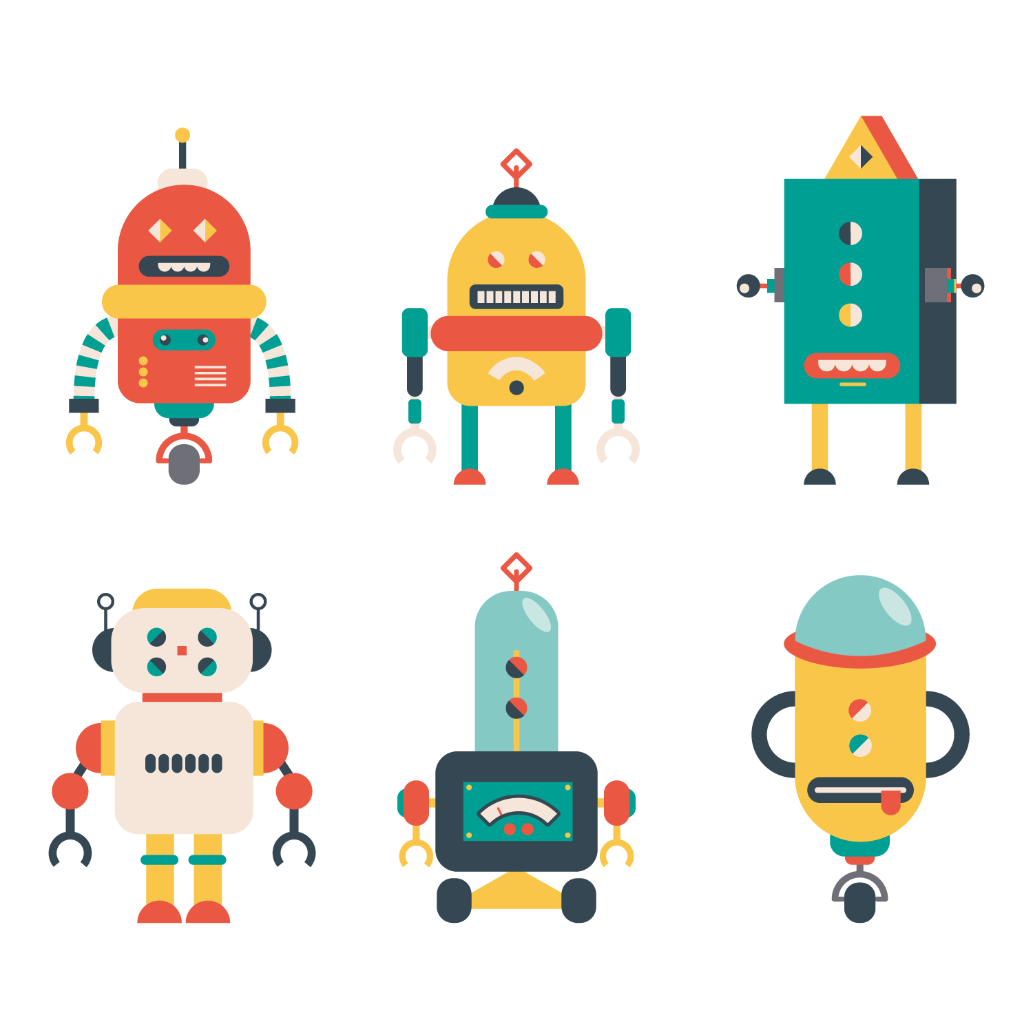 1500x1500 Download Vector Euclidean Robotics Robot Icon Free Clipart Hq Icon