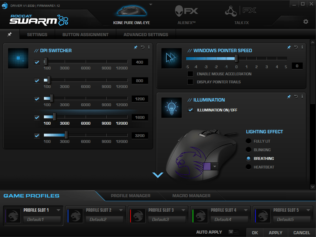 1022x768 Roccat Swarm Software Guide