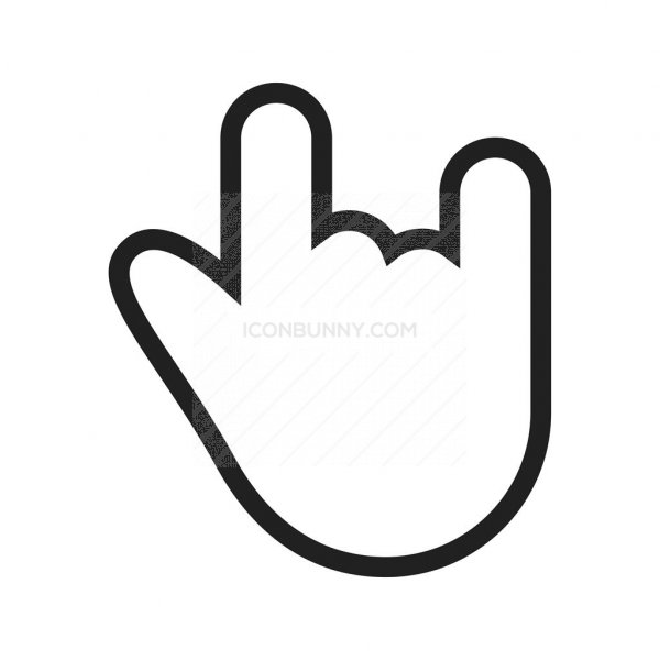 600x600 Rock N Roll Line Icon