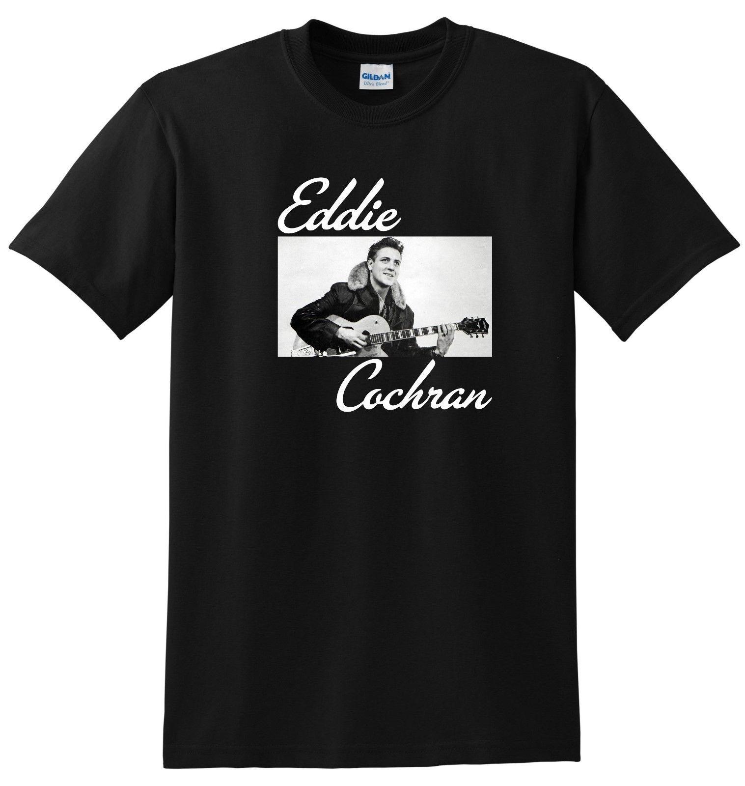 1517x1600 Eddie Cochran T Shirt Rock'n'roll Icon, Image Free Delivery
