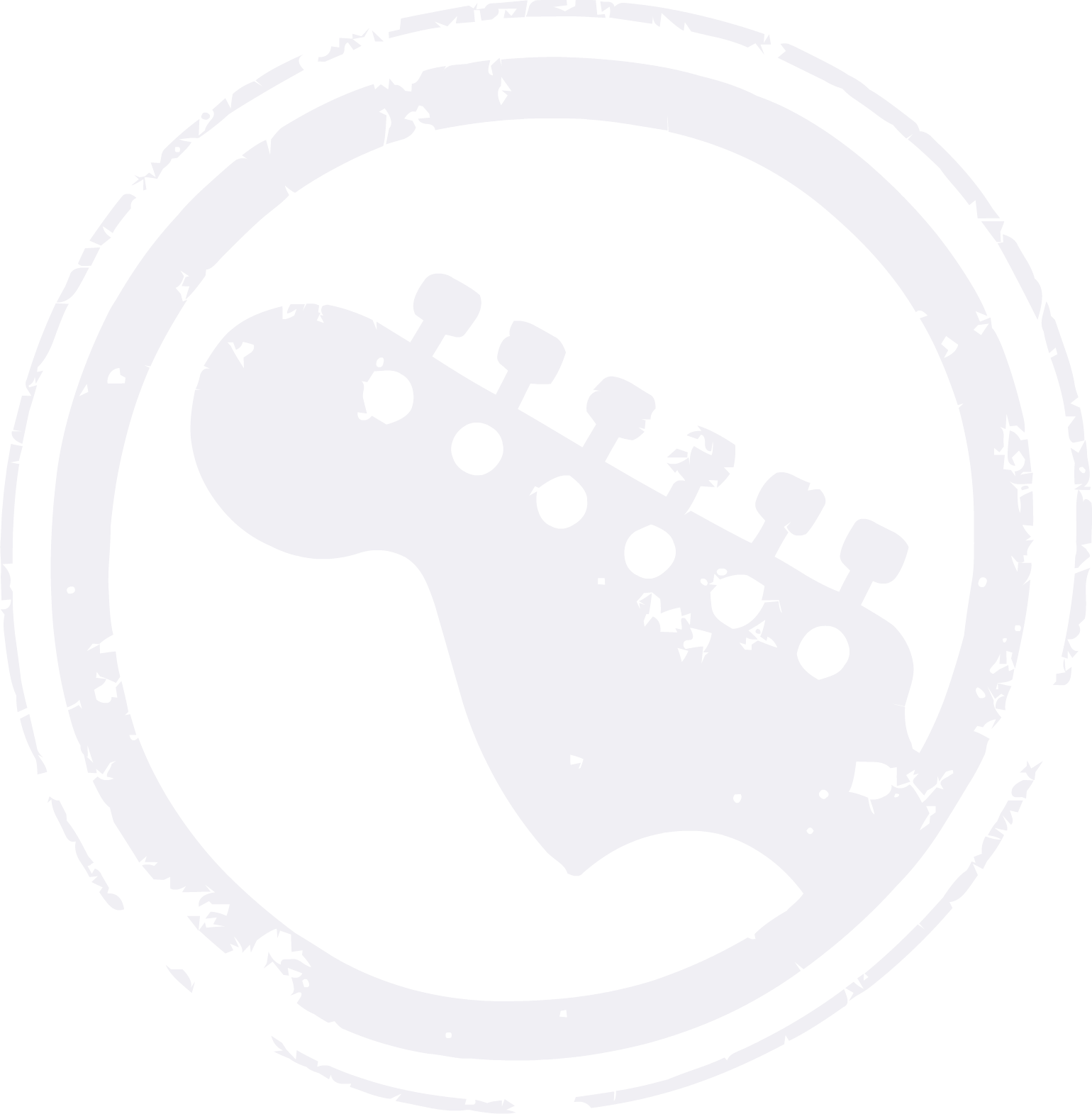 1540x1571 Rock Band Guitar Icon For Use On A T Shirt