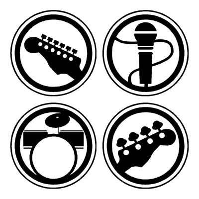400x400 Rock Band Icon