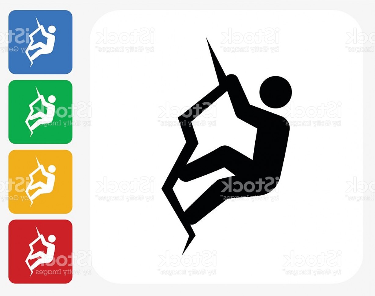1228x969 Rock Climbing Icon Flat Graphic Design Gm Geekchicpro