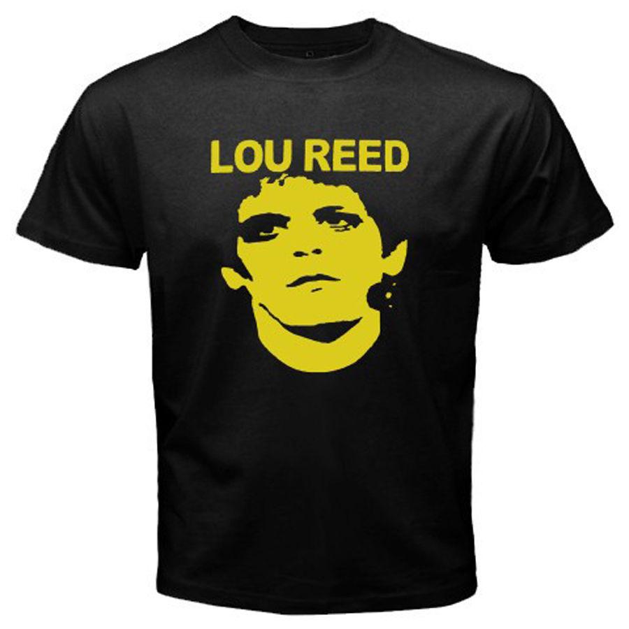 900x900 New Lou Reed Rock Music Icon Men's Black T Shirt Size S