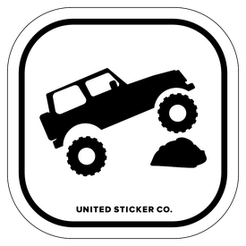 275x275 Suv Rock Icon Decal United Sticker Co