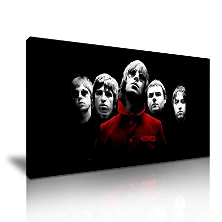 450x450 Oasis Rock Music Icon Canvas Wall Art Picture Print