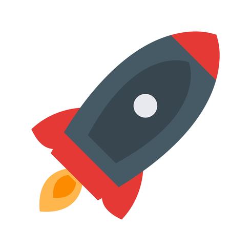 490x490 Vector Rocket Icon