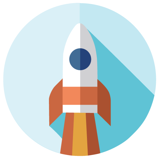 510x510 Starting Block Rocket Icon