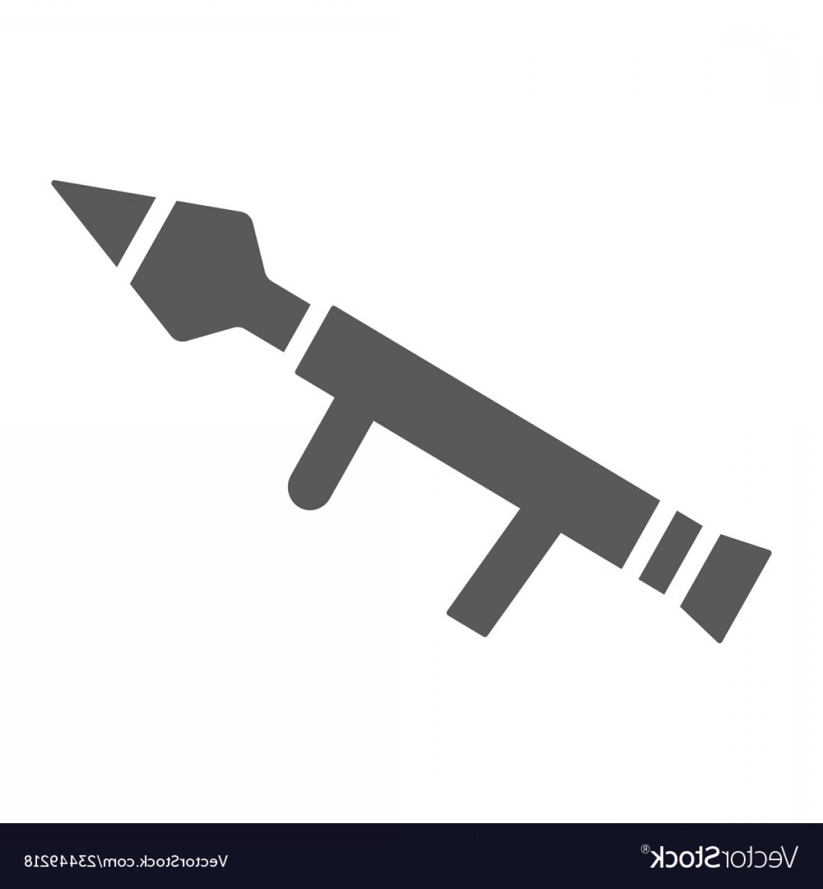 1200x1296 Rocket Launcher Glyph Icon Firearm And Grenade Vector Catchsplace
