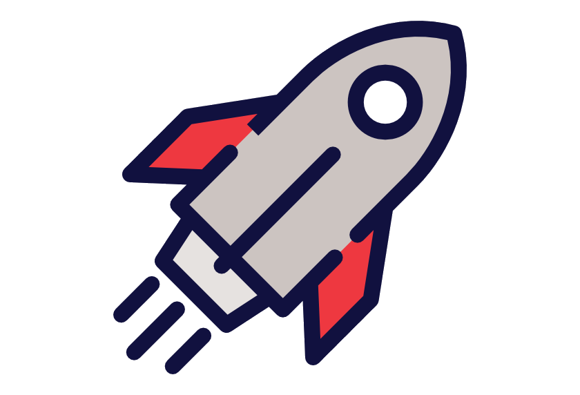 840x572 Rocket Ship Icon Clipart Launch Spacecraft Black And White Png
