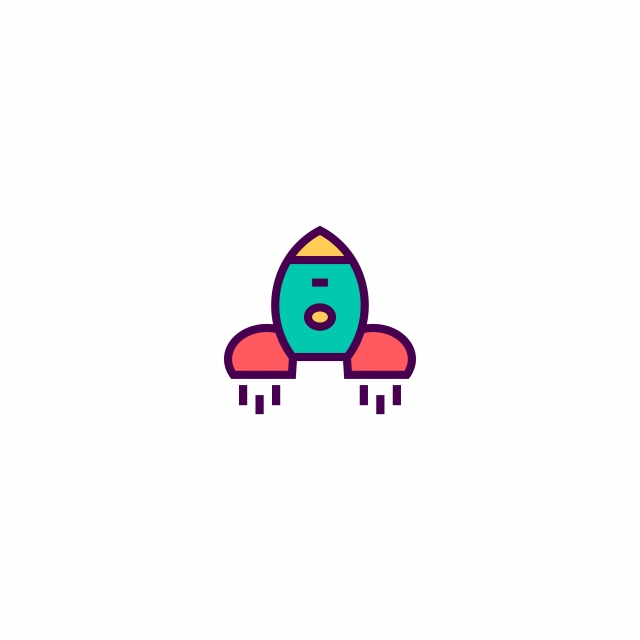 640x640 Rocket Ship Icon Design Transportation Icon Vector Design, Logo
