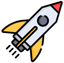 206x204 Rocket Ship Icon