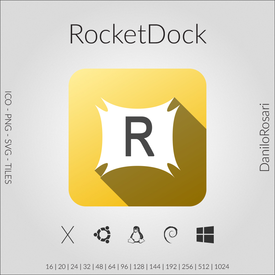 how i can install rocketdock icons