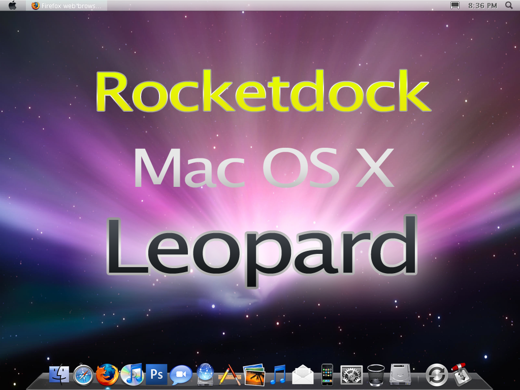 1024x768 Mac Os X Leopard Skin