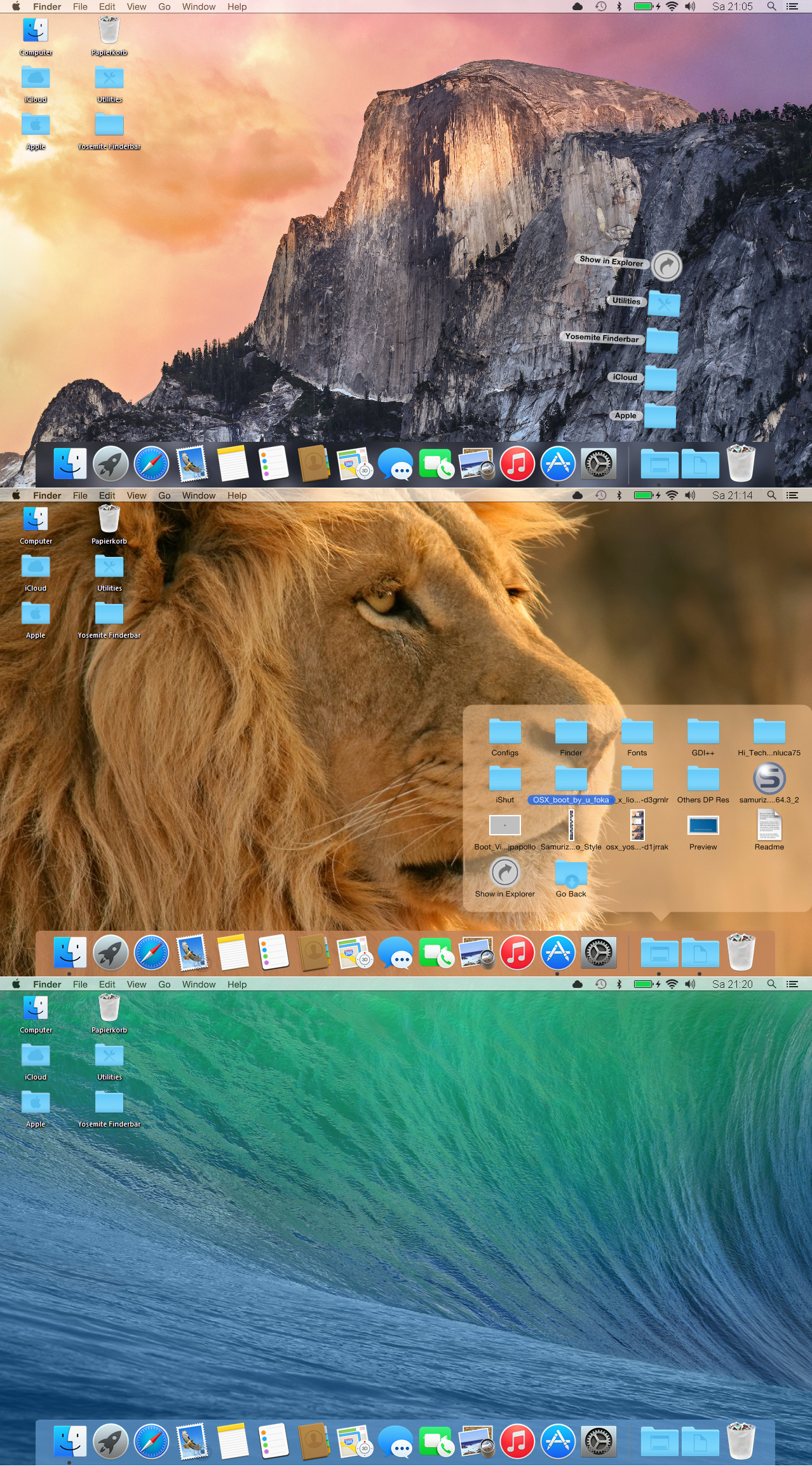 how to applay mac os x leopard skin for rocketdock