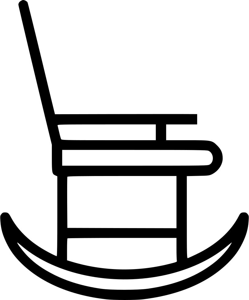 812x980 Rocking Chair Furniture Porch Home Png Icon Free Download