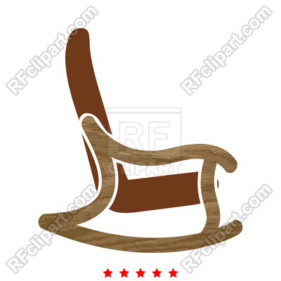 400x400 Rocking Chair Icon Simple Style Vector Image Of Icons And Emblems