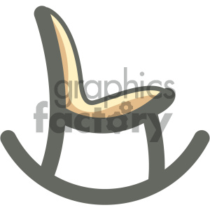 300x300 Rocking Chair Furniture Icon Clipart Royalty Free Gif, Png