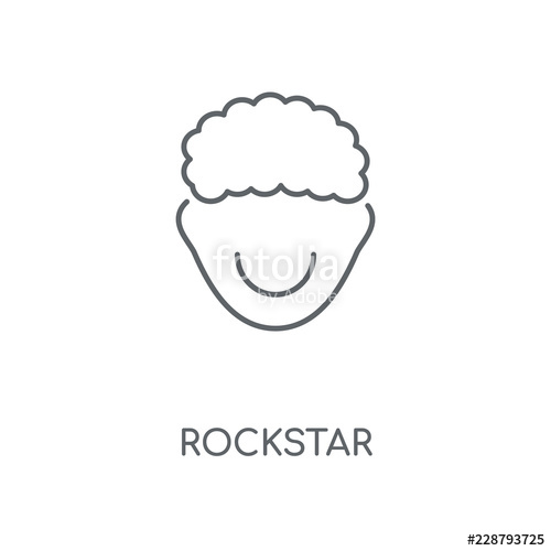 500x500 Rockstar Icon Stock Image And Royalty Free Vector