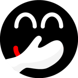 256x256 Emo, Emoticon, Black, Smile, Rogue Icon Free Of Flat Smiley Icons