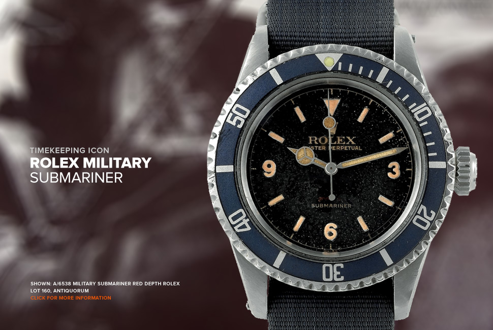 970x650 The History Of The Rolex Military Submariner