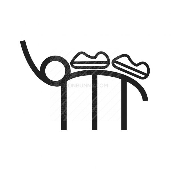 600x600 Roller Coaster Line Icon