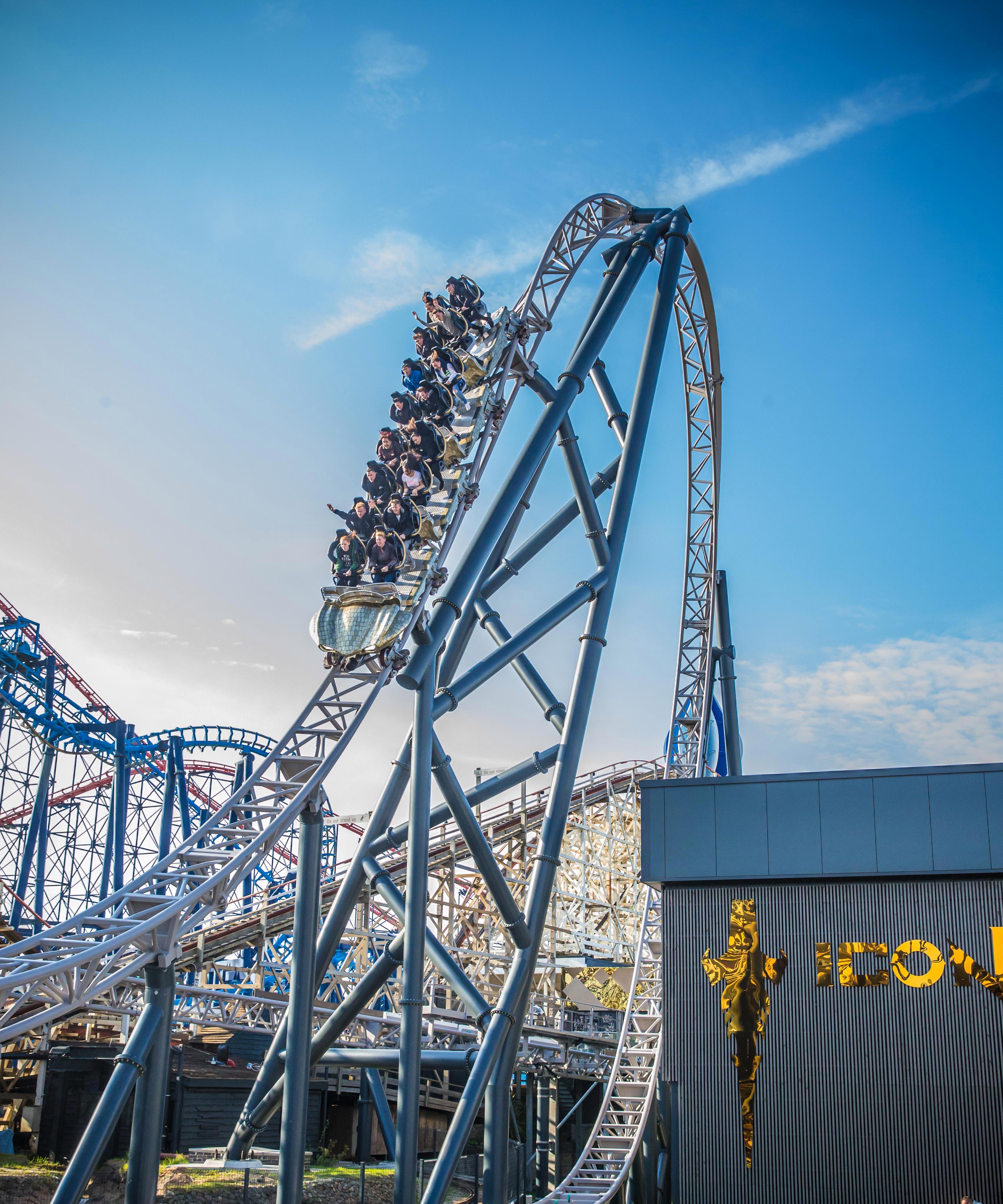 3398x4079 Icon Rollercoaster Opens In Blackpool We Try Out The Uk's First