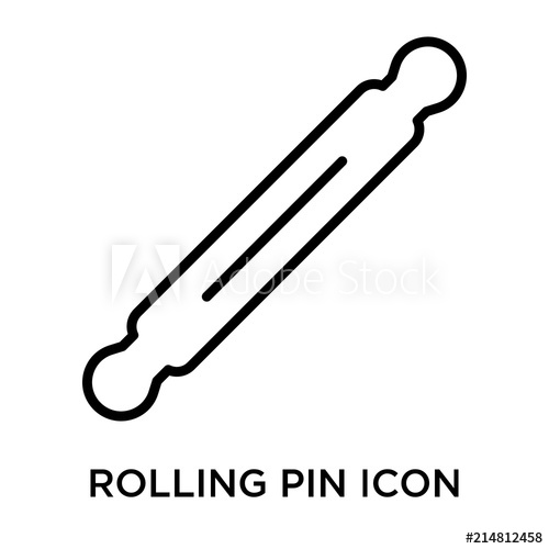 500x500 Rolling Pn Vector Sign And Symbol Isolated On White