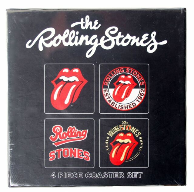 640x635 Official Rolling Stones Icons Coaster Set For Sale Online Ebay