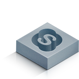 256x256 Skype Rollout Icon