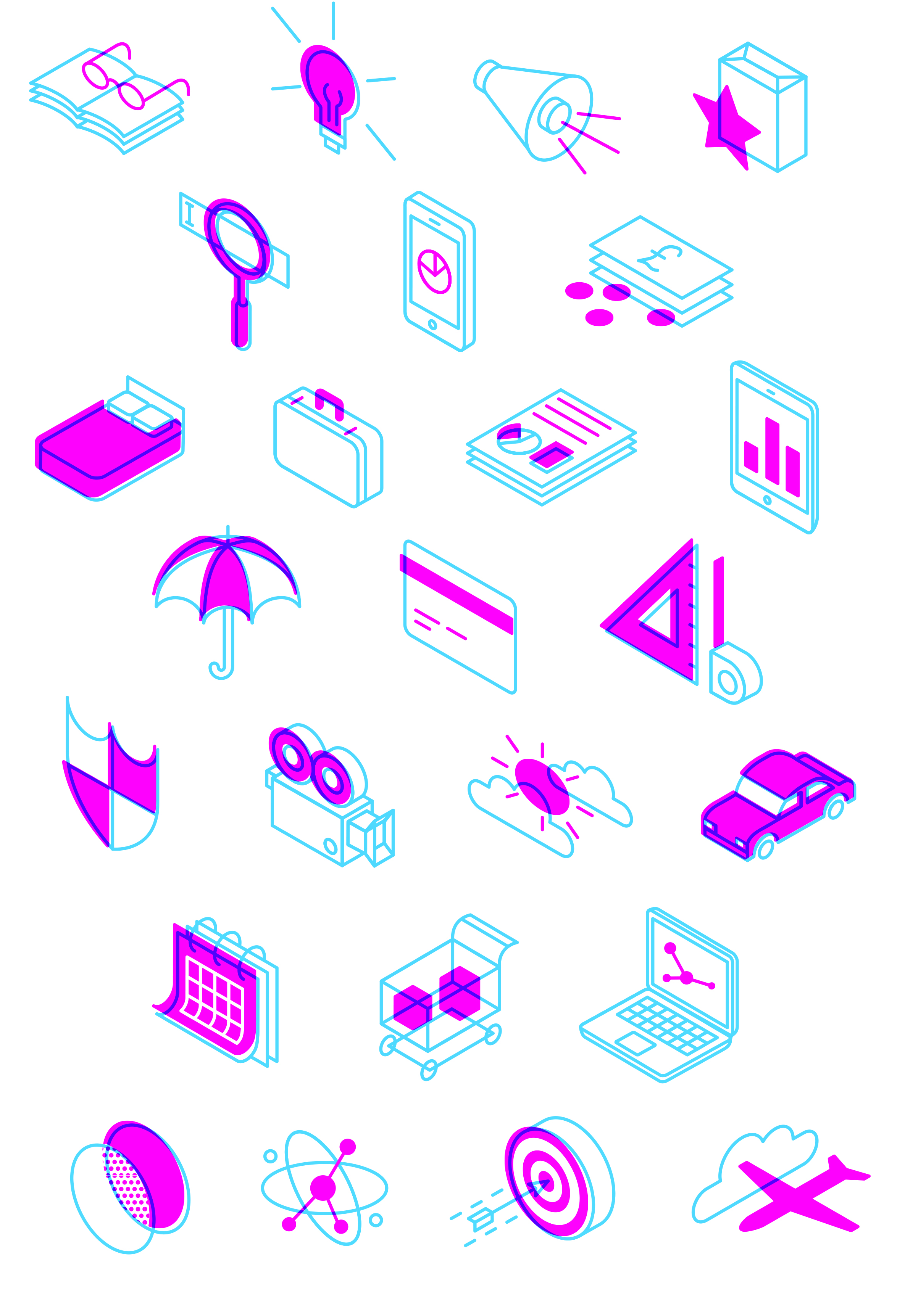 2371x3450 The Exchange Lab Rebrand Icon Rollout Sam Bullis Design