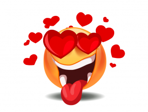 298x226 Kissing Emoticon Symbols Animated Smileys Emoticons Heart