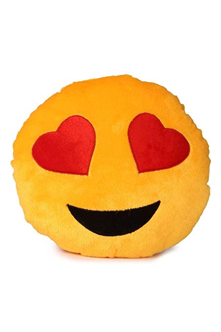 453x679 Buy Skylofts Romantic Flying Kiss Emoji Pillow Smiley Cushion