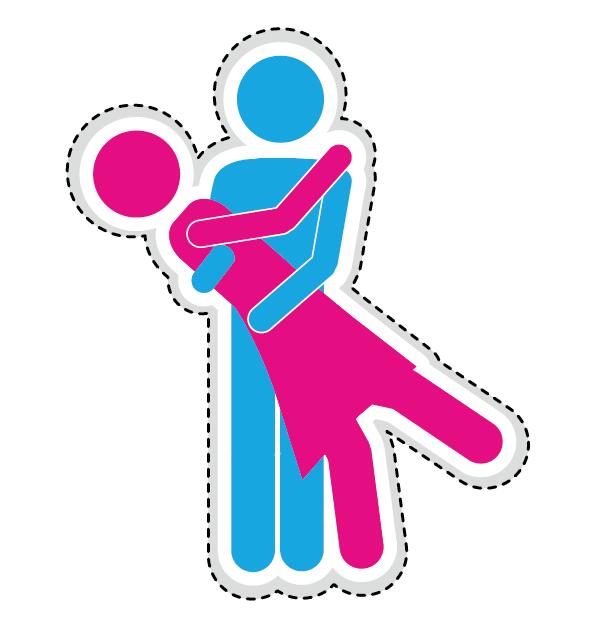 602x619 Couple Romantic Icons Set Free Download