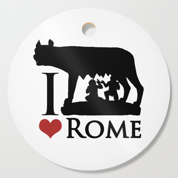 700x700 I Love Rome Gi Love Rome Graphic Iconraphic Icon Cutting Board