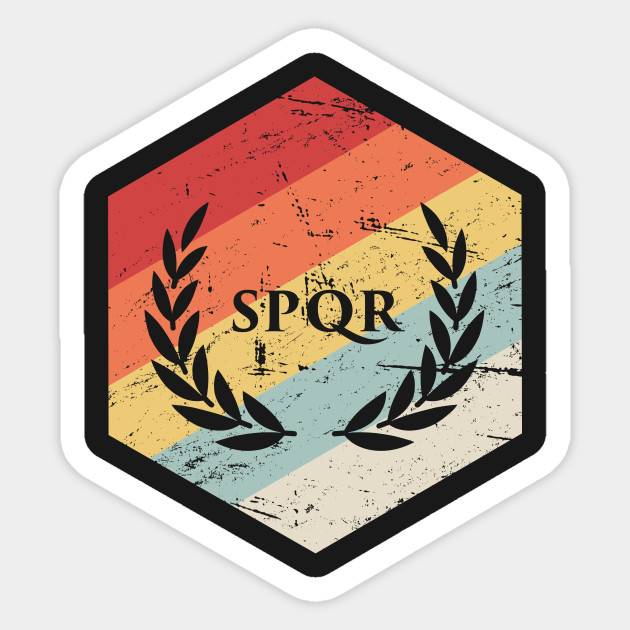 630x630 Retro Roman Empire Spqr Icon