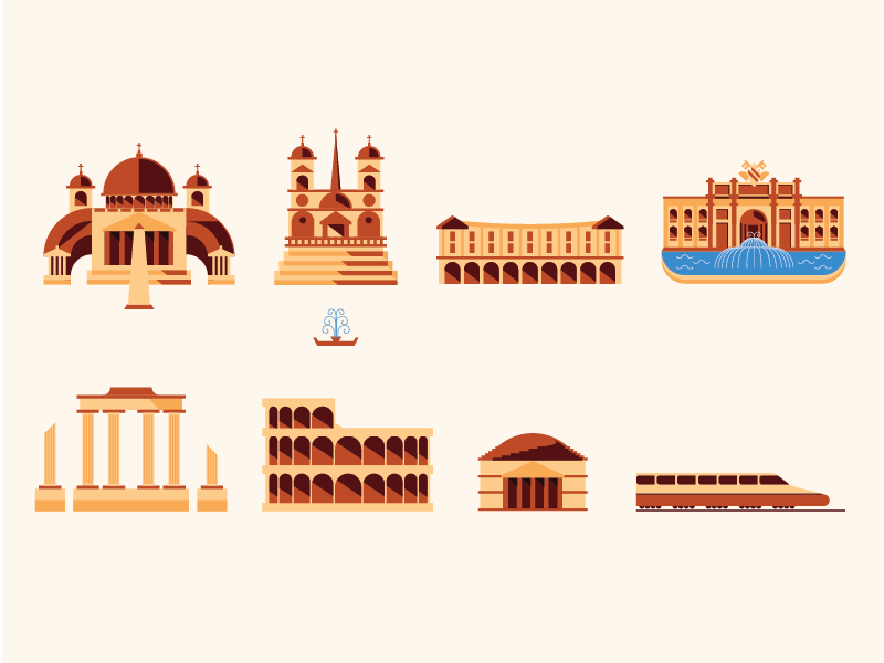 800x600 Rome Icons