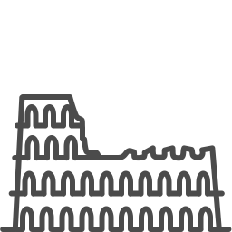 256x256 Rome Colosseo Icon Landmarks Iconset