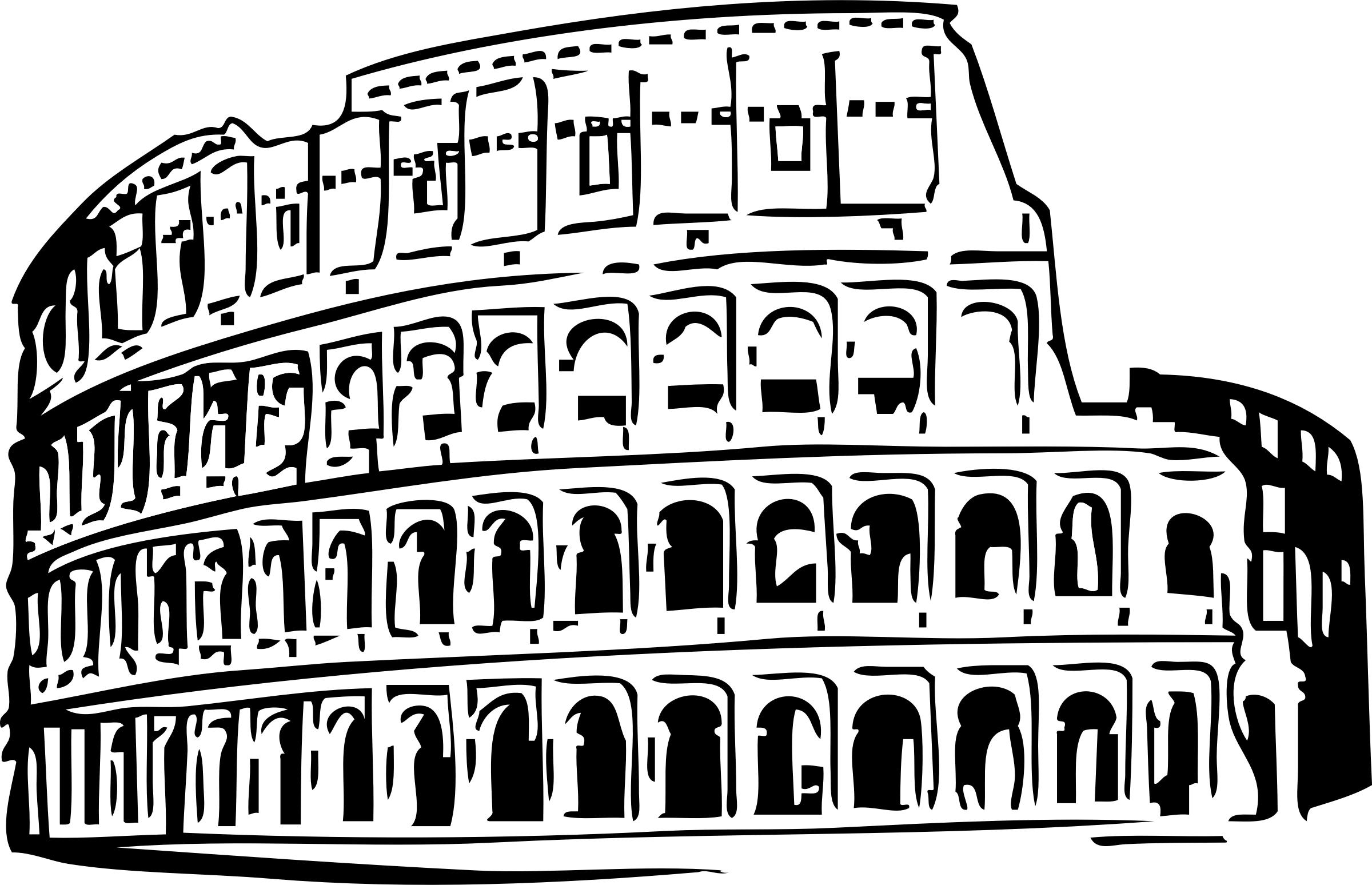 2400x1548 Roman Coliseum Icons Png