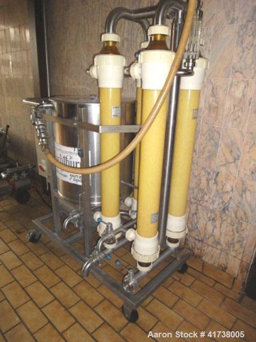 500x669 Used Romicon Cross Flow Cartridge Filter Stainle