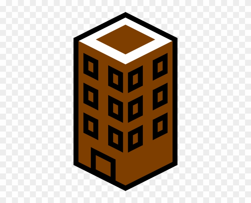 840x679 Brown Building Clip Art